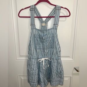 Blue stripped Romper XS